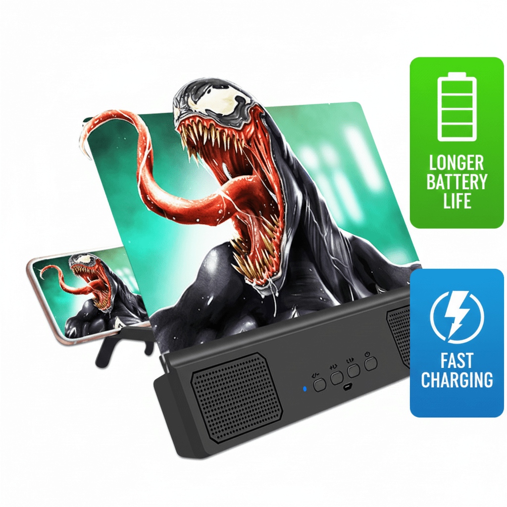 Fast charging projector